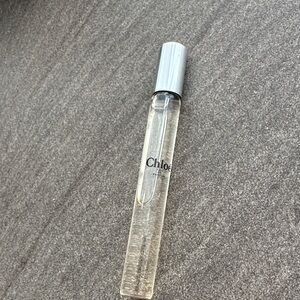 Chloe Silver and Clear Perfume Roller